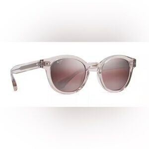 Maui Jim Cheetah 5 Sunglasses- Crystal with a Hint of Pink